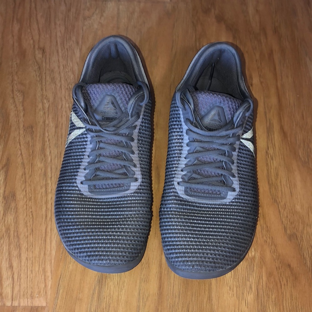 Reebok crossfit nano 8 flexweave shoes grey 7.5